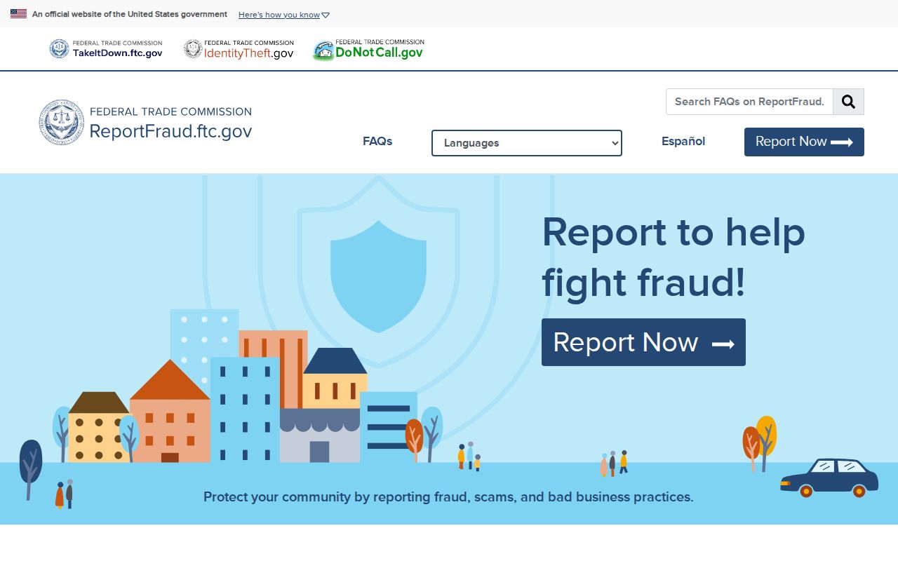 Huntington Park neighbors FTC fraud reporting
